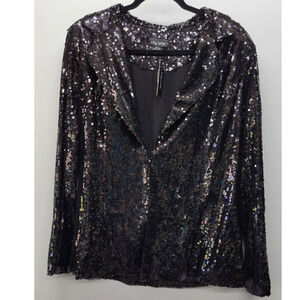 City Chic Sequin Seduction Jacket